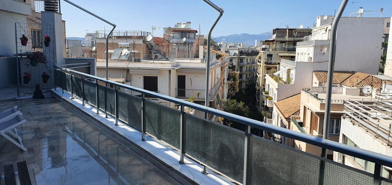 Apartament Nikis Penthouse Ateny Zewnętrze zdjęcie